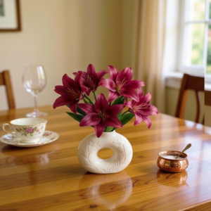Nayi Umang Donut Vase | Ceramic Vase